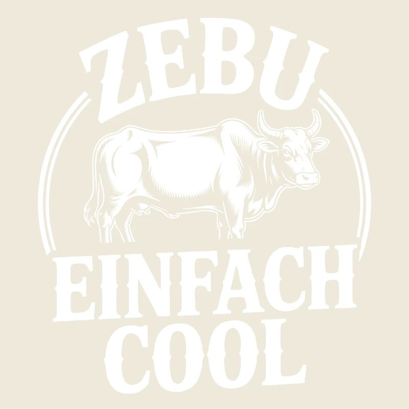 Zebu Einfach Cool Logo