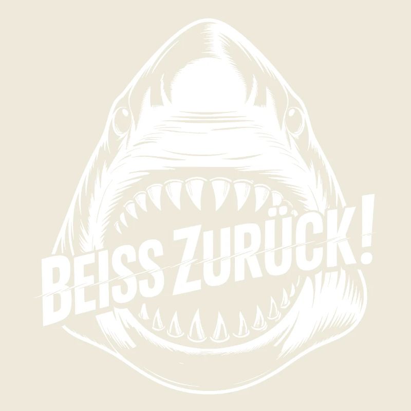 Beiß Zurück Hai Graphic