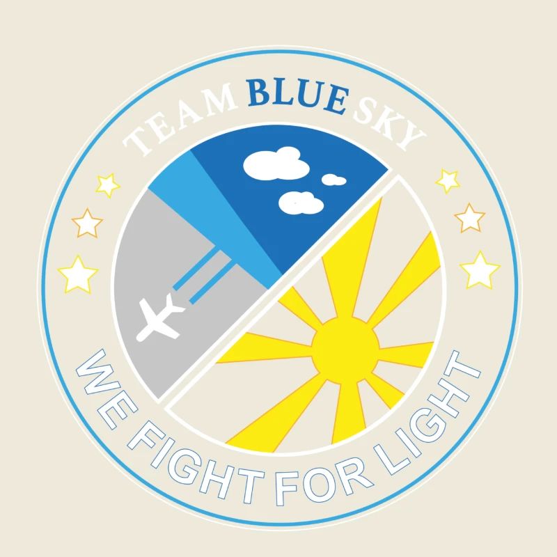 Blue Sky Flight Team Abzeichen