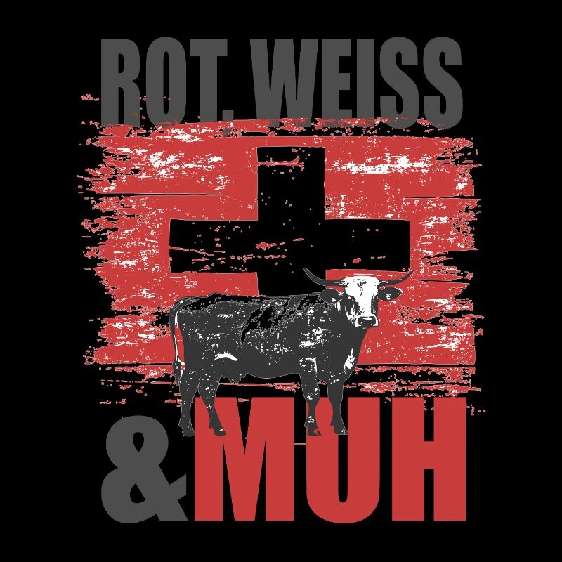 rot weiss und muh Kuh
