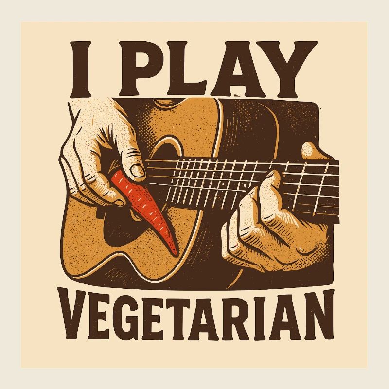 Guitar I play vegetarian