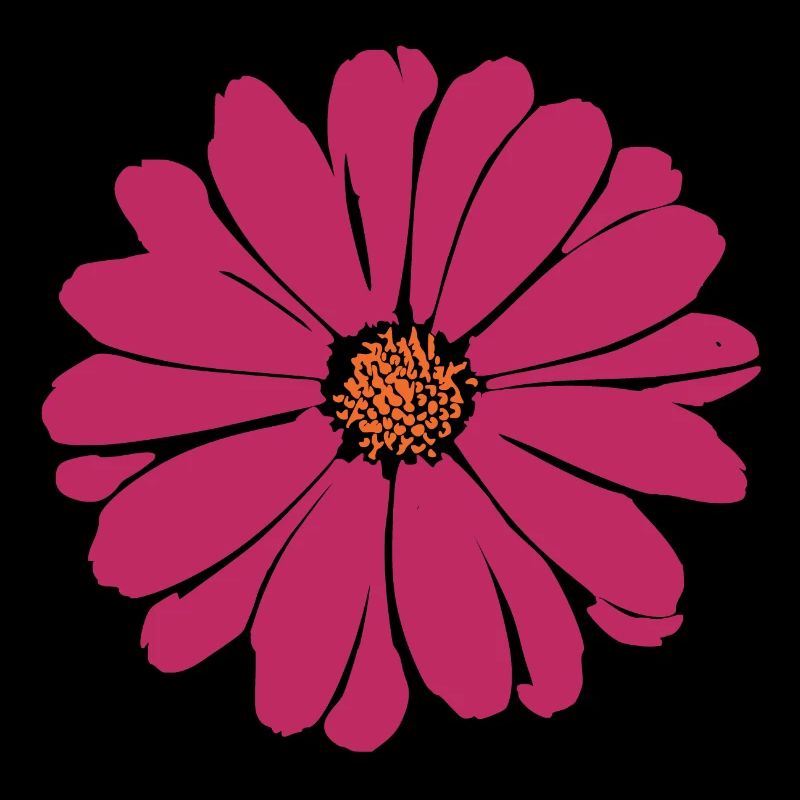 fleur, fleur, rouge, violet