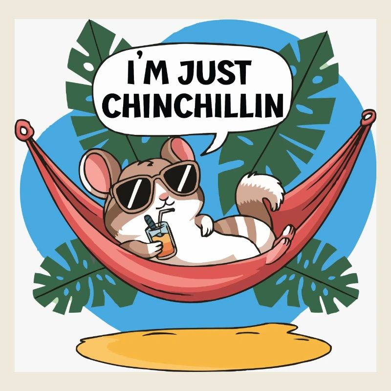 Chinchillin Hammock Tropical Chill