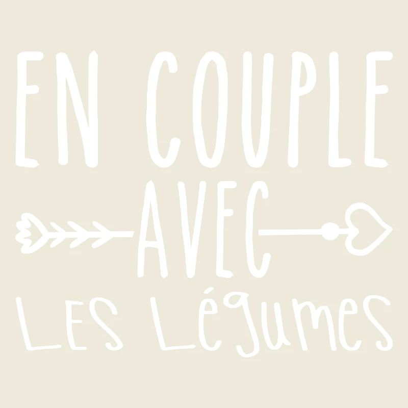 En Couple avec Légumes, cadeau Fans de Légumes