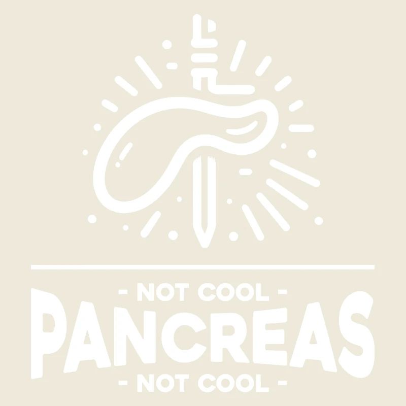 Pas cool Pancréas Pas cool - Chemise pour diabète de type 1