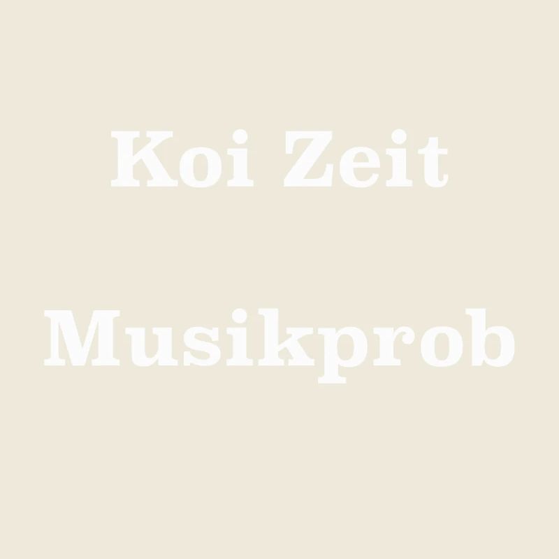 Koi time music trial