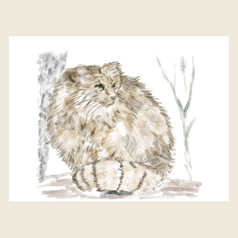 Chat sauvage de Manul