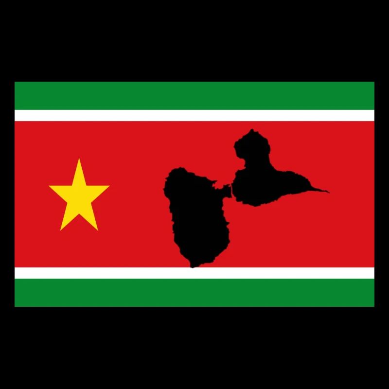 DRAPEAU GUADELOUPE