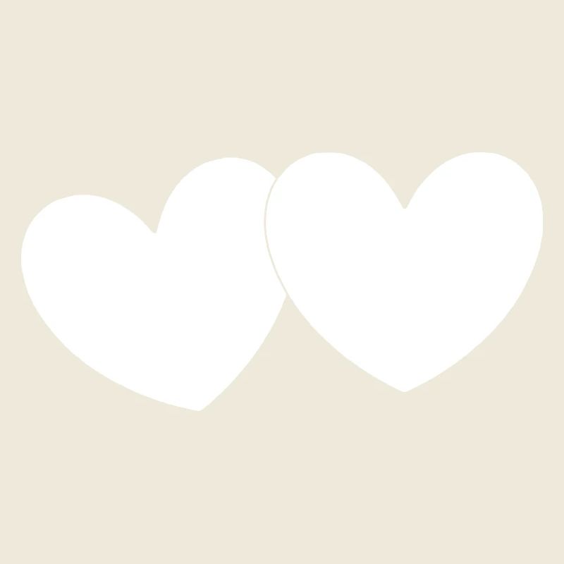 White Heart Valentines