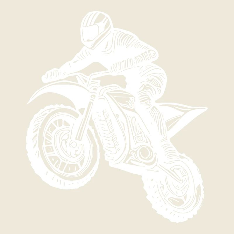 Machine de saut de route de terre de course de moto tout-terrain