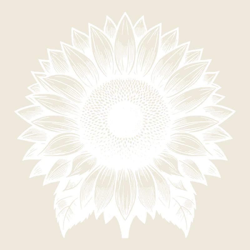 Große blühende Sonnenblume