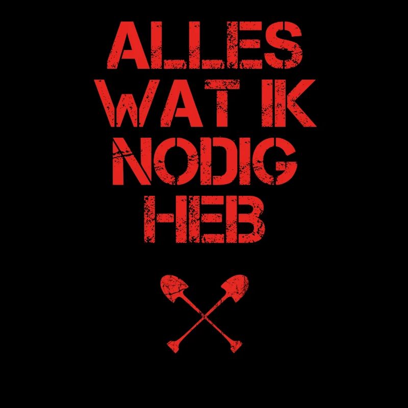 presentje wat ik nodig Bauarbeiter