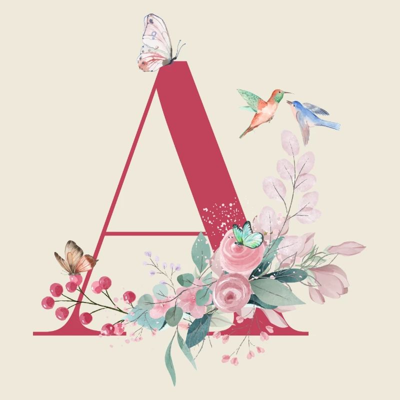 Brief an Floral - Geschenkidee