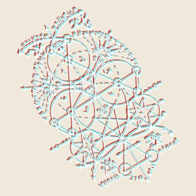 Anaglyph Geometric Orbit