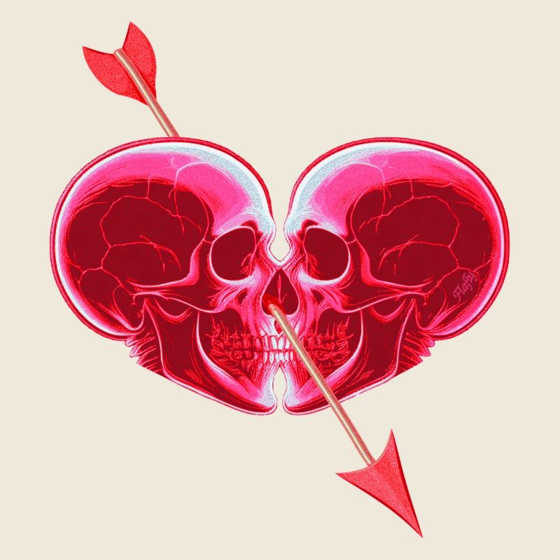 Coeur de crânes ❤