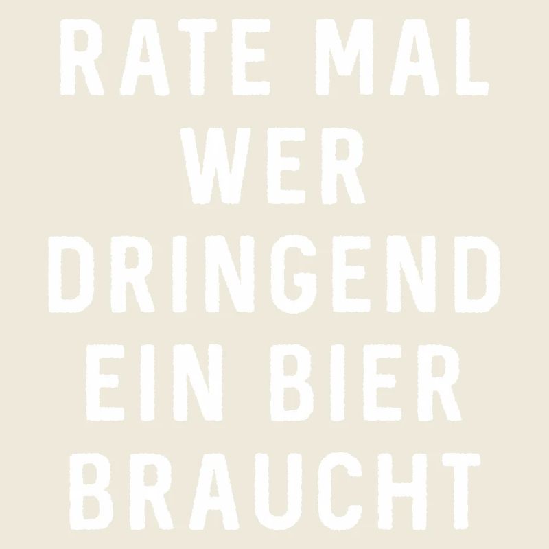 Witziges Bier-Motto für Geselligkeit
