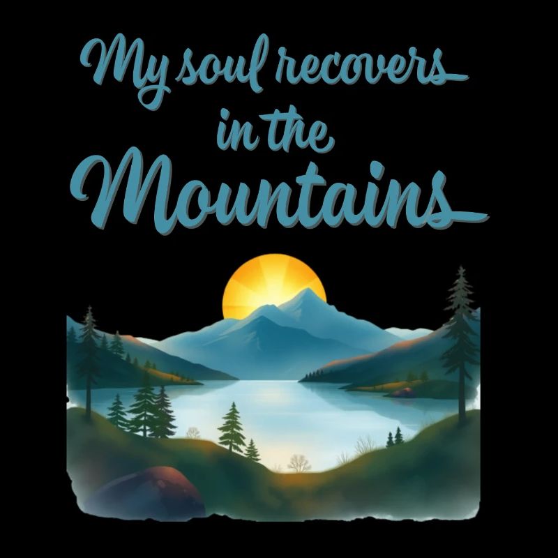 Mon âme repose en randonnée en montagne