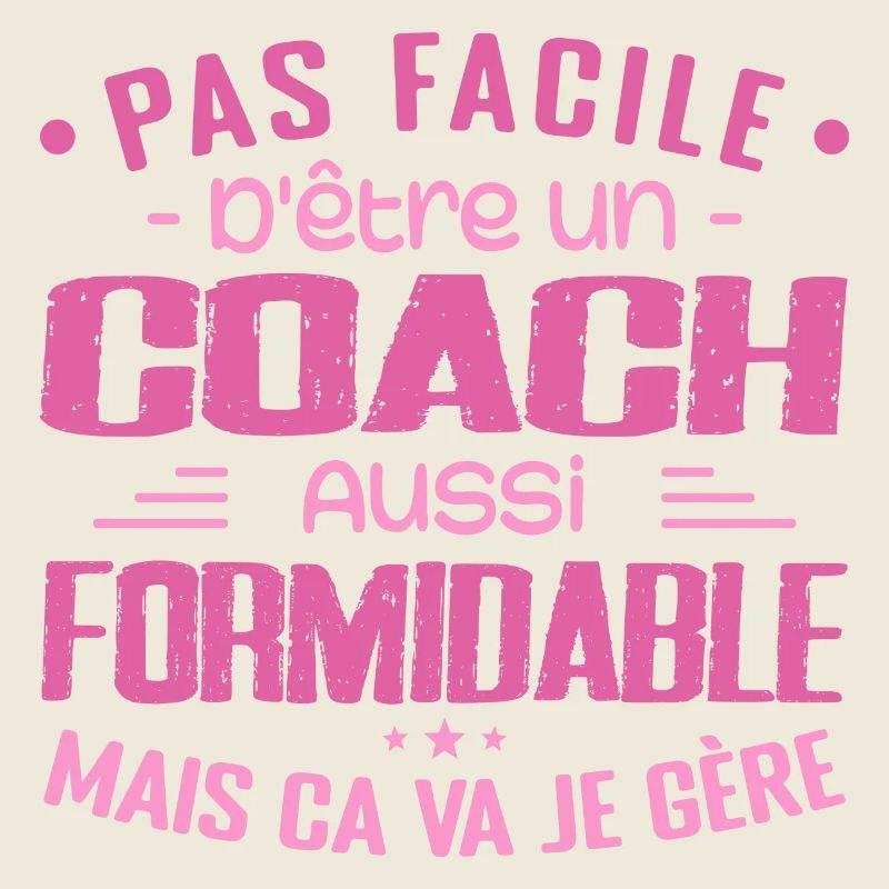 COACH Sports Coach Geschenk Coach Formidable