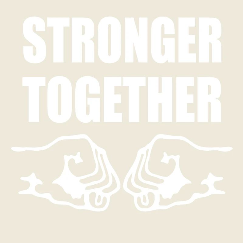 Together strong togetherness friendship gift