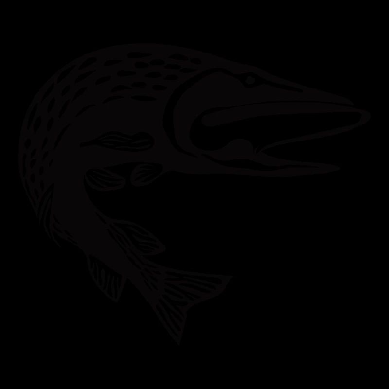 Motif de brochet sauteur pour les pêcheurs de brochet