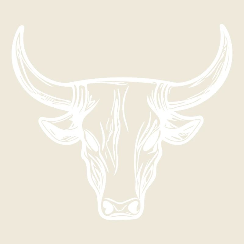 Stier Grill Logo Taurus Mythologie Style