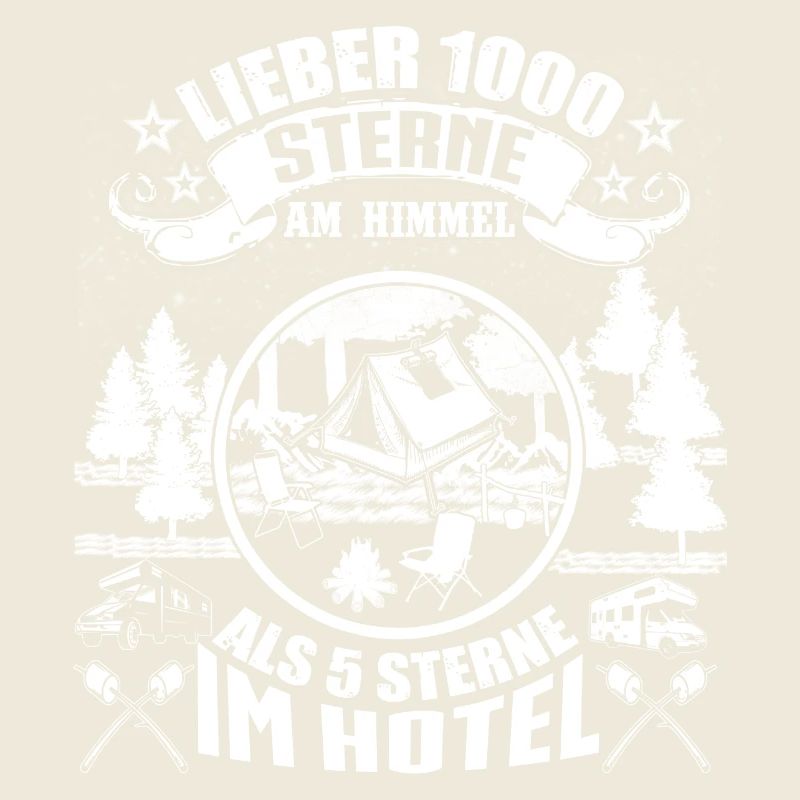 Camping Tshirt für Camper