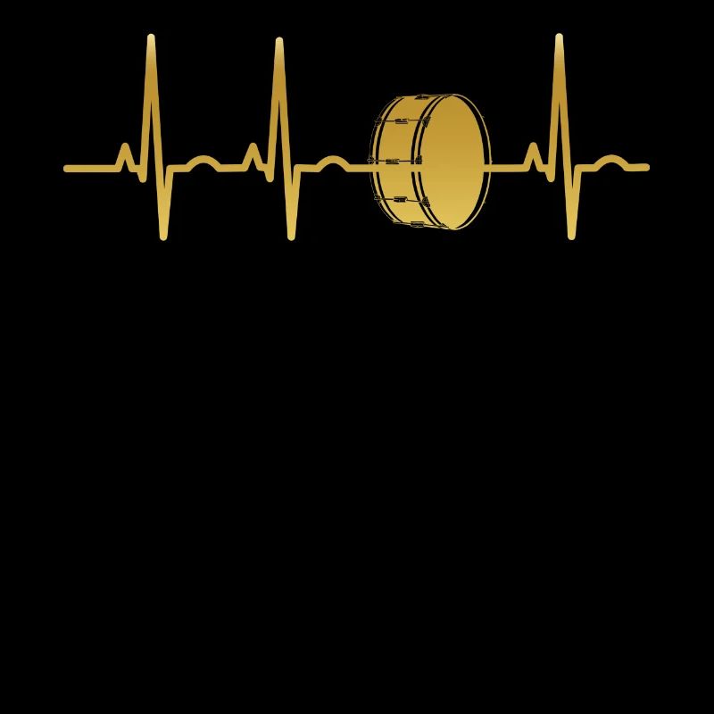 evolution ekg heartbeat trommel drum drums