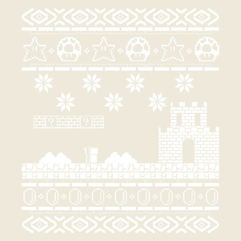 Laid de Noël Pull Oldskool poison joueurs de jeu