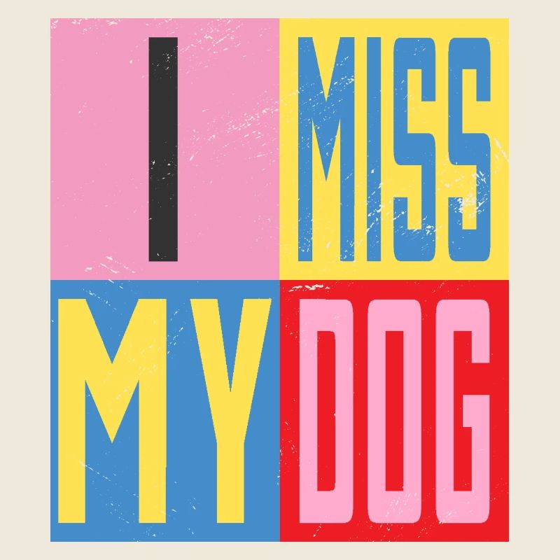 Mon chien me manque