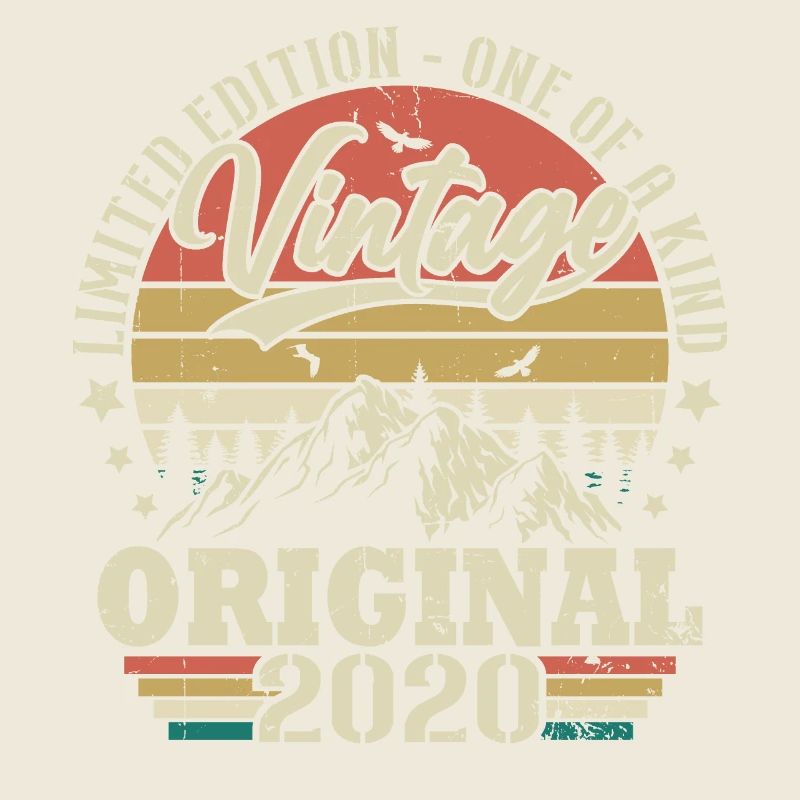 Original Vintage Geburtstag Geschenkidee 2020