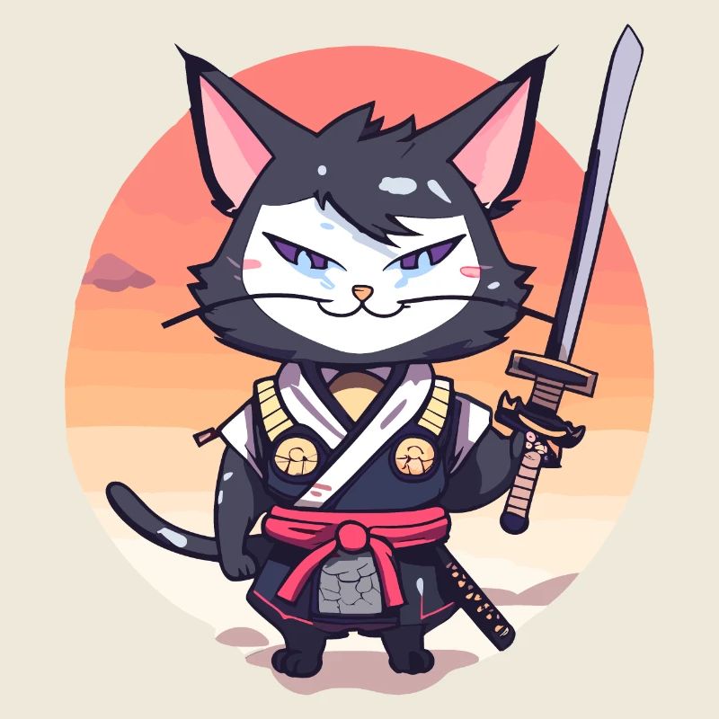 Samurai Cat #37