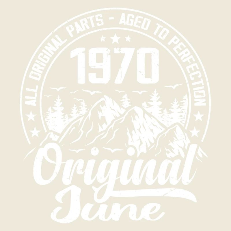 Juni 1970 Original: 54 Jahre altes Geburtstagsgeschenk
