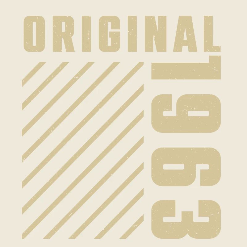 Original 1963 Authentic 1963 Vintage Bursdag