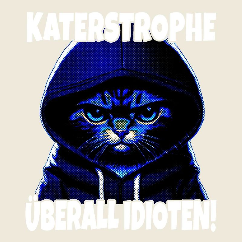Katze Katastrophe Katerstrophe Lustig Spruch