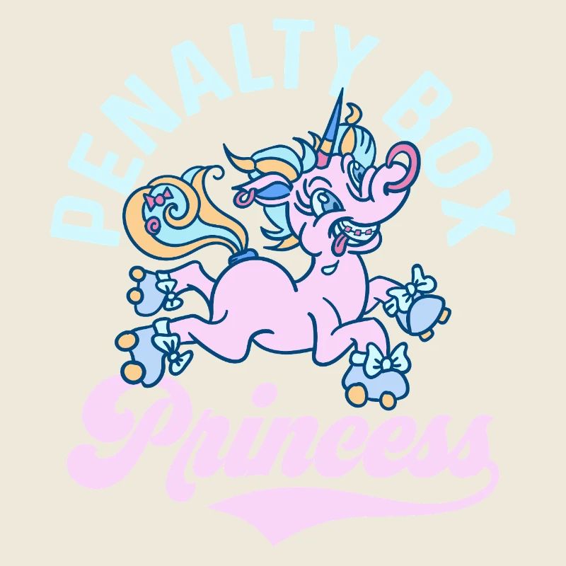 Penalty Box Princess Skating Roller Derby
