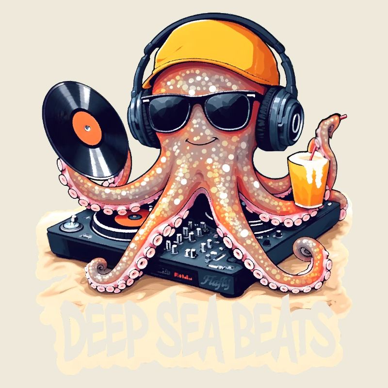 Rythmes des profondeurs marines – DJ Pieuvre 🐙