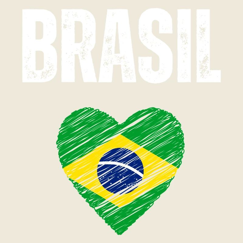 J’aime le Brésil, drapeau du Brésil