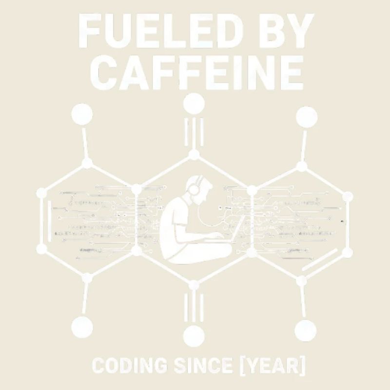 Fueled by Caffeine Coding Shirt | Programmierer