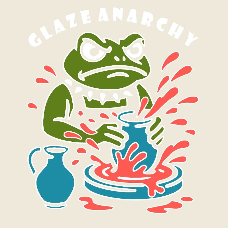 Frog Fracas Glaze Splash