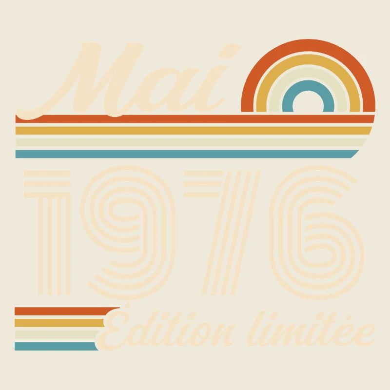 Cadeau Anniversaire 50 ans - Né mai 1976