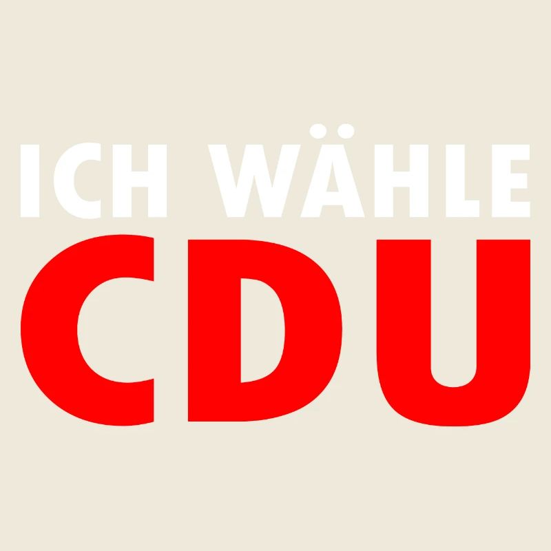 Ich wähle cdu