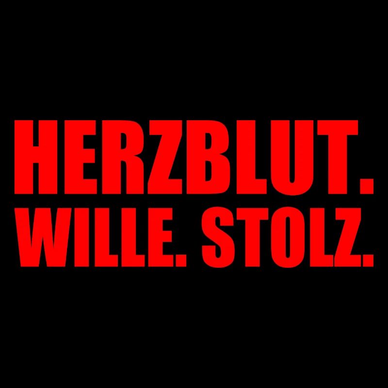 Herzblut wille stolz