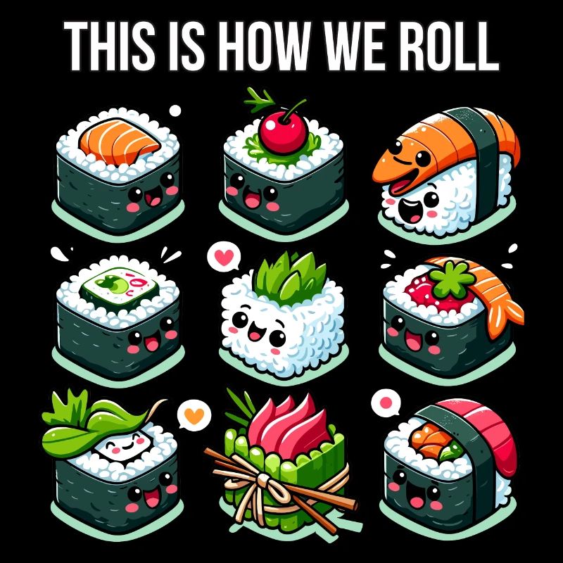 This is How Sushi Roll