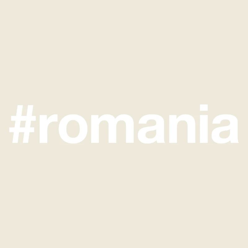 ROUMANIE Hashtag Rumänien