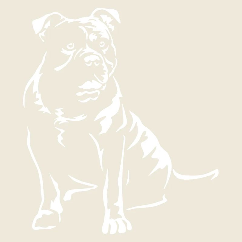 Vieux bouledogue anglais « Black Edition »