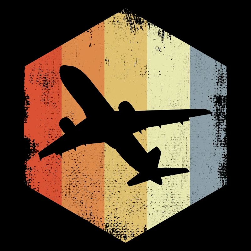 Vintage Düsenflugzeug