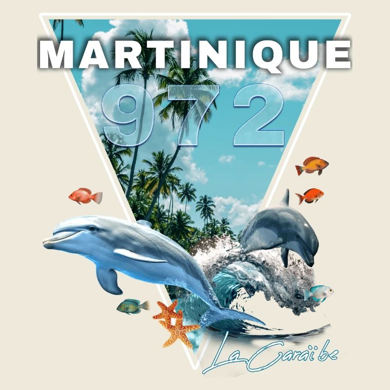 Martinique Karibik 972 Meeresbodendelfin