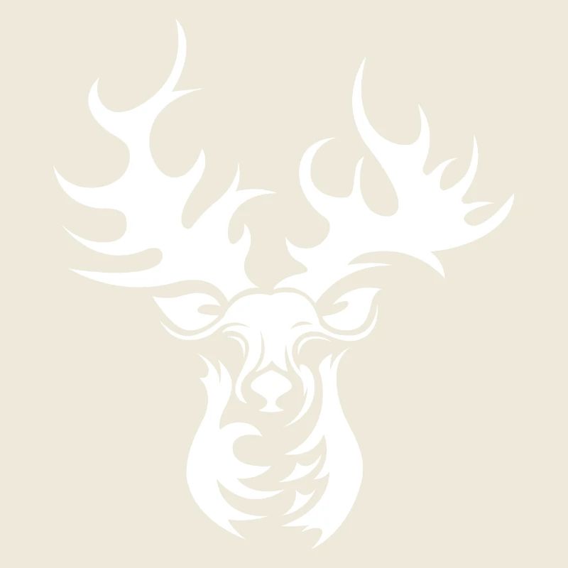 Bois de renne icône graphique cerf orignal icône
