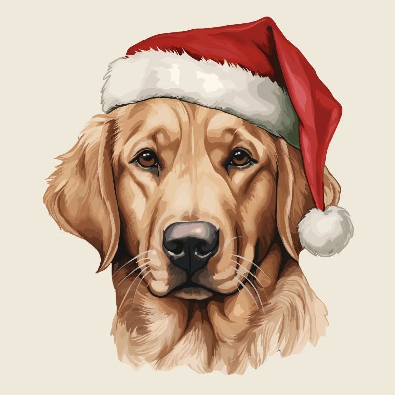 Labrador Merry Christmas