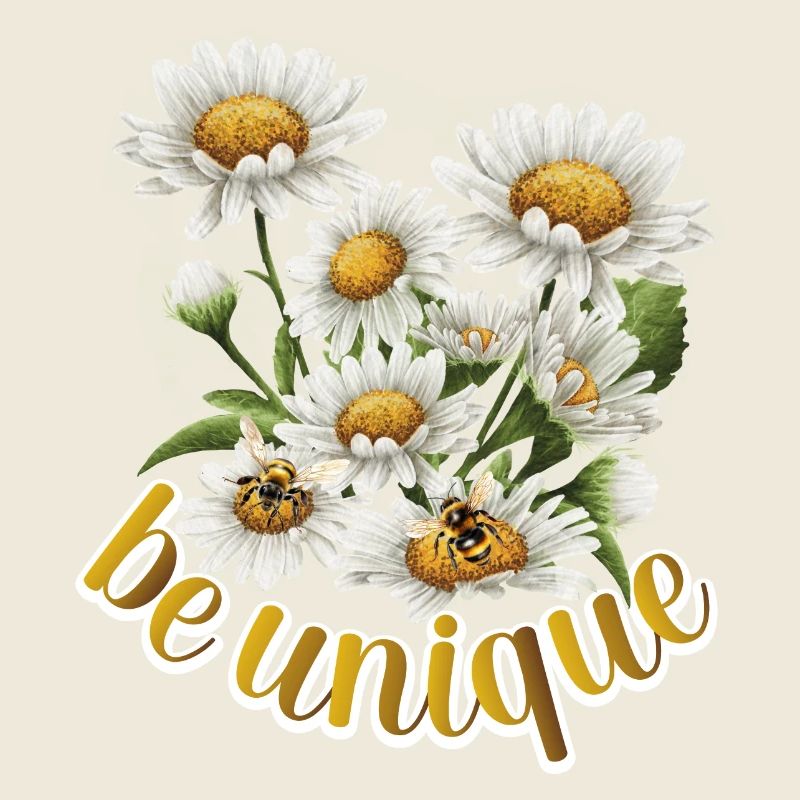 Être Unique, Fleur Des Prés, Abeilles